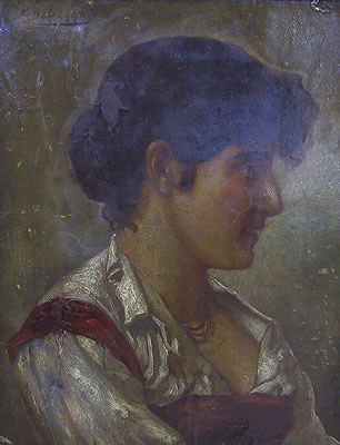 Portrait of Peasant Girl